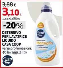 Coop - Detersivo Per Lavatrice Liquido Coop - Detersivo Per Lavatrice Liquido