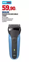 Braun - Rasoio Ricaricabile 310BT Braun - Rasoio Ricaricabile 310BT