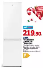 Daya - Frigorifero Combinato DSCB170WE Daya - Frigorifero Combinato DSCB170WE