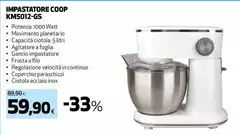 Coop - Impastatore COOP Km5012-gs Coop - Impastatore COOP Km5012-gs