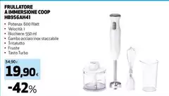 Coop - Frullatore A Immersione Hb956ah41 Coop - Frullatore A Immersione Hb956ah41