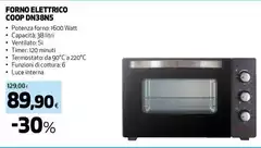 Forno Elettrico Dn38ns Forno Elettrico Dn38ns