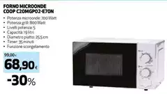 Coop - Forno Microonde COOP C20MGPO2E70N Coop - Forno Microonde COOP C20MGPO2E70N