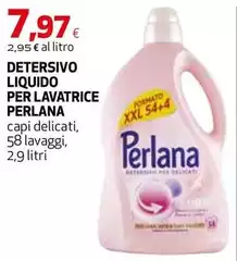 Perlana - Detersivo Liquido Per Lavatrice Perlana - Detersivo Liquido Per Lavatrice