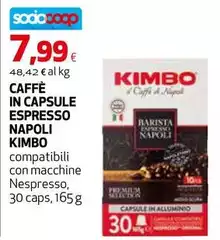 Kimbo - Caffè In Capsule Espresso Napoli Kimbo - Caffè In Capsule Espresso Napoli