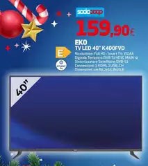 Eko - Tv Led 40" K400FVD Eko - Tv Led 40" K400FVD