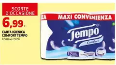 Tempo - Carta Igienica Comfort Tempo - Carta Igienica Comfort