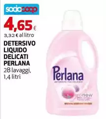 Perlana - Detersivo Liquido Delicati Perlana - Detersivo Liquido Delicati