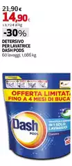 Dash - Detersivo Per Lavatrice Pods Dash - Detersivo Per Lavatrice Pods