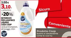 Coop - Detersivo Per Lavatrice Liquido Coop - Detersivo Per Lavatrice Liquido