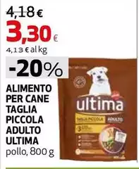 Ultima - Alimento Per Cane Taglia Piccola Adulto Ultima - Alimento Per Cane Taglia Piccola Adulto