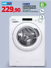 Candy - Lavatrice Slim Css4372dw411i Candy - Lavatrice Slim Css4372dw411i