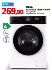 Daya - Lavatrice DSW814618A Daya - Lavatrice DSW814618A