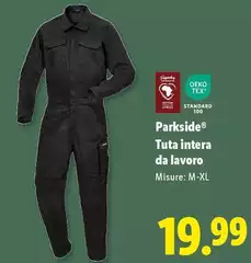 Parkside - Tuta Intera Da Lavoro Parkside - Tuta Intera Da Lavoro