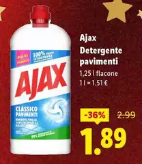 Ajax - Detergente Pavimenti Ajax - Detergente Pavimenti
