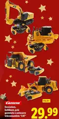 Carrera - Escavatore, Bulldozer, Pala Gommata O Autocarro Telecomandato "CAT" Carrera - Escavatore, Bulldozer, Pala Gommata O Autocarro Telecomandato "CAT"