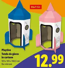 Playtive - Tenda Da Gioco In Cartone