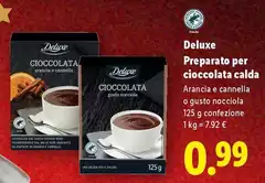 Deluxe - Preparato Per Cioccolata Calda