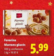 Favorina - Marrons Glacés