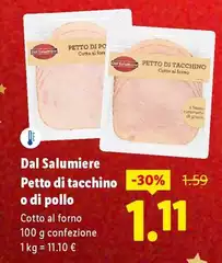 Dal Salumiere - Petto Di Tacchino O Di Pollo Dal Salumiere - Petto Di Tacchino O Di Pollo