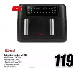Girmi - Friggitrice Ad AriaIFG26 Girmi - Friggitrice Ad AriaIFG26