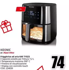 Koenic - Friggitrice Ad Aria KAF 71523 Koenic - Friggitrice Ad Aria KAF 71523