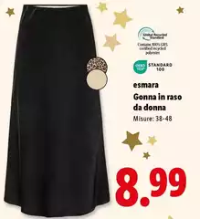 Esmara - Gonna In Raso Da Donna Esmara - Gonna In Raso Da Donna