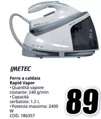 Imetec - Ferro A Caldaia Rapid Vapor Imetec - Ferro A Caldaia Rapid Vapor