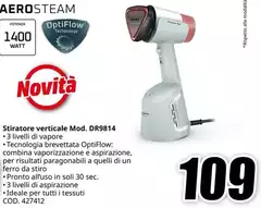 Pronto - Stiratore Verticale Mod. DR9814 Pronto - Stiratore Verticale Mod. DR9814