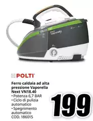 Polti - Ferro Caldaia Ad Alta Pressione Vaporella VN 18.40 Polti - Ferro Caldaia Ad Alta Pressione Vaporella VN 18.40