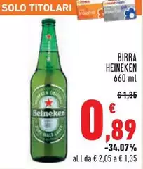 Heineken - Birra Heineken - Birra