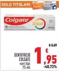Colgate - Dentifricio