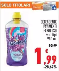 Fabuloso - Detergente Pavimenti