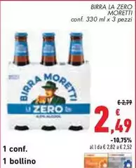 Moretti - Birra La Zero Moretti - Birra La Zero