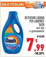 Dash - Detersivo Liquido Per Lavatrice Dash - Detersivo Liquido Per Lavatrice