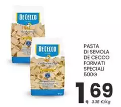 De Cecco - Pasta Di Semola Formati Speciali De Cecco - Pasta Di Semola Formati Speciali