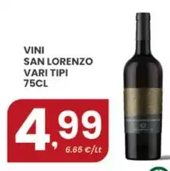 San lorenzo - Vini Vari Tipi San lorenzo - Vini Vari Tipi