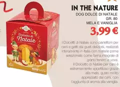 In The Nature - Dog Dolce Di Natale Mela E Vaniglia In The Nature - Dog Dolce Di Natale Mela E Vaniglia