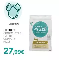 Hi Diet - Crocchette Gatto Urinary Hi Diet - Crocchette Gatto Urinary
