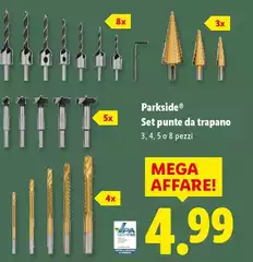 Parkside - Set Punte Da Trapano Parkside - Set Punte Da Trapano