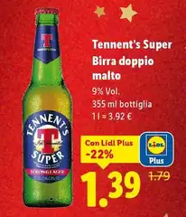 Tennent'S Super - Birra Doppio Malto Tennent'S Super - Birra Doppio Malto
