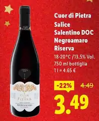 Cuore Di Pietra - Salice Salentino DOC Negroamaro Riserva Cuore Di Pietra - Salice Salentino DOC Negroamaro Riserva
