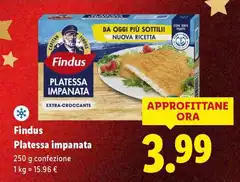 Findus - Platessa Impanata Findus - Platessa Impanata