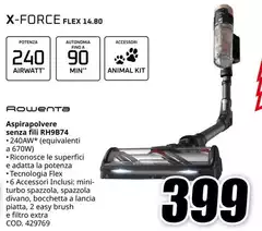 Rowenta - Aspirapolvere Senza Fil RHB74 Rowenta - Aspirapolvere Senza Fil RHB74