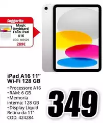 Ipad A16 11" Wi-fi 128 Gb Ipad A16 11" Wi-fi 128 Gb