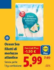 Ocean Sea - Filetti Di Merluzzo Atlantico Ocean Sea - Filetti Di Merluzzo Atlantico