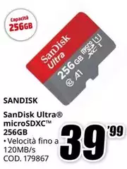 Sandisk - Ultra MicroSdxc 256GB Sandisk - Ultra MicroSdxc 256GB