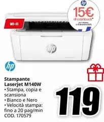 HP - Stampante Laserjet M140W HP - Stampante Laserjet M140W