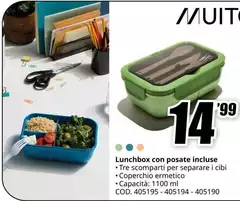 Lunchbox Con Posate Incluse Lunchbox Con Posate Incluse