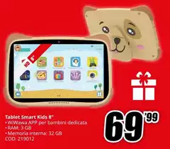 Tablet Smart Kids 8" Tablet Smart Kids 8"